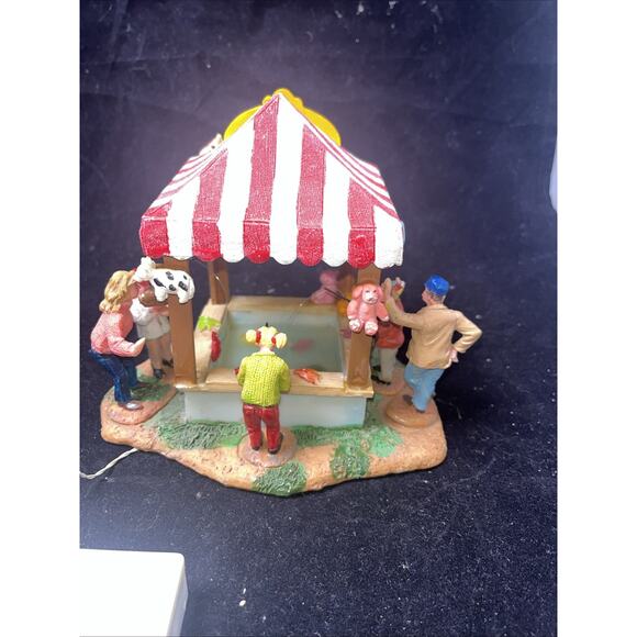 Lemax FISHIN' POND Fishing Carnival Fair Circus Table Accent - #83685 - Picture 7 of 10